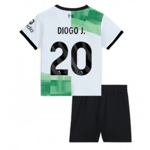 Liverpool Diogo Jota #20 Udebanesæt Børn 2023-24 Kort ærmer (+ korte bukser)